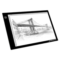 XCSOURCE A4 caja de luz ultra slim LED Light Pad Artcraft tablero de dibujo plantilla Tracing tatuaje Copia mesa Pad con brillo ajustable xc702 - Arteztik
