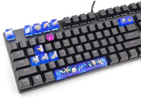 Szecl - Moldes de silicona para teclados de juegos de teclados mecánicos de bricolaje, con 6 teclas de silicona y extractor de llaves - Arteztik
