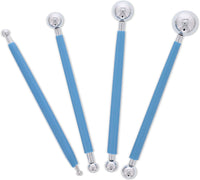 Juvale Stylus - Juego de herramientas de modelado y esculpir tartas de arcilla de doble punta (8 unidades) - Arteztik
