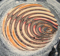 Mudwire – Herramienta de corte rizado, mango rojo, para alfareros y artistas de arcilla, Sherrill Mudtools - Arteztik
