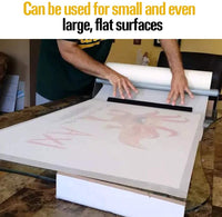Mejor manualidades 12" X 25 'pies Rollo de transferencia de papel w/grid- perfecto alineación de Cameo o Cricut vinilo autoadhesivo para adhesivos, paredes, señales, cerámica, vidrio, ventanas y otras superficies lisas - Arteztik

