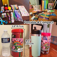 FunzBo Arts and Crafts Supplies for Kids - Craft Art Supply Kit for Toddlers Age 4 5 6 7 8 9 - All in One D.I.Y. Crafting Collage Arts Set for Kids (X-Large) - Arteztik
