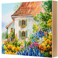 KEILEOHO 6 unidades de paneles de lona de madera de 10.0 x 10.0 in, tablas de lona de madera para pintura, lienzo en blanco para aceite, acrílico, pastel, acuarelas y artesanías, suministros de pintura para adultos y niños - Arteztik
