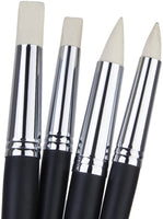 NUOLUX Soft Clay Shaper Consejos Sculpting Herramientas de pintura de color – 9pcs (Negro) - Arteztik
