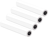Alliance CAD rollos de papel, 24" x 150', 96 brillante, 20 lb – 4 rollos por caja – rollos de tinta Jet Bond con núcleo de 2" - Arteztik
