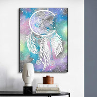 Kit de pintura de diamante para adultos y niños, pintura de diamante 5D, punto de cruz, bordado de diamante de arte, perfecto para relajación y decoración de pared del hogar - Arteztik
