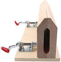LianLe mesa Leathercraft cosido costuras a mano abrazadera de cordón de piel Pony caballo de madera DIY computadora mesa de manualidades de costura de herramientas - Arteztik
