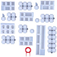 Szecl - Moldes de silicona para teclados de juegos de teclados mecánicos de bricolaje, con 6 teclas de silicona y extractor de llaves - Arteztik
