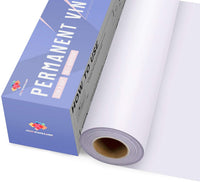 JANDJPACKAGING - Rollo de vinilo permanente de 100.1 x 5.9 ft de vinilo negro para letreros, álbumes de recortes, vinilo adhesivo para Cricut, silueta y camafeo cortadores por JANDJPACKAGING - Arteztik
