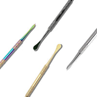 YOLOPARK Juego de herramientas para tallar cera, cuchara de herramientas de esculpir de acero inoxidable, 4.75 pulgadas, llave principal para el éxito (8 piezas) - Arteztik
