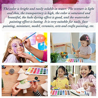 Juego de pinceles de pintura, 1 paquete de 12 unidades, cabezal de cepillo de nailon, apto para pintura al óleo, acuarela, etc., el mejor regalo para los amantes de la pintura. - Arteztik
