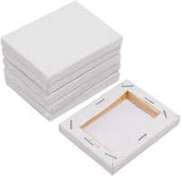 SL crafts lienzos pequeños extendidos de 3.5 x 2.75 pulgadas (1 paquete de 12 unidades) - Arteztik
