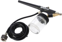 KKmoon High Atomizing sifón Feed Airbrush de acción única Air Brush Kit para la manicura Maquillaje Arte Pintura tatuaje 0,8 mm pistola de Spray de pintura - Arteztik
