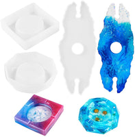 FunPa - Molde de fundición de resina (3 unidades, antiadherente, silicona) - Arteztik
