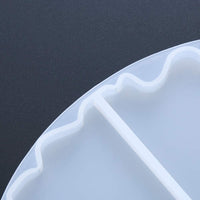 Moldes para posavasos de resina de silicona, 2 moldes de resina epoxi irregulares, para hacer tapetes de cuencos, posavasos de ágata, tapetes de vasos, soportes para joyas, decoración del hogar - Arteztik
