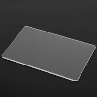 Delaman - Bloque de sellos de acrílico para sellos, placa de presión de filete transparente, herramientas de manualidades - Arteztik
