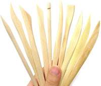 Honbay 10 piezas de herramientas de modelado de madera de doble extremo para cortar, tallar y suavizar arcilla. - Arteztik
