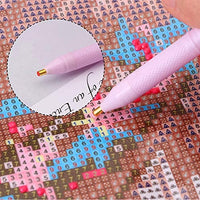 Bolígrafo de punto de pintura con diamantes 5D para bordar y bordar con cuentas de cristal en punto de cruz, accesorios de costura de punto de cruz - Arteztik
