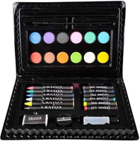 Kidsco Deluxe Art Set - 101 piezas Kit de arte surtido suministros para artistas, pintores, acuarela, dibujo, dibujo, dibujo, colorear, manualidades, maestros, aficionados, profesionales y principiantes - by - Arteztik
