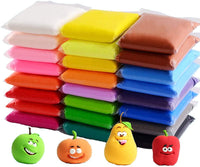 Arcilla seca al aire de 36 piezas, arcilla suave para modelar niños con herramientas, arte creativo DIY manualidades, regalo perfecto para niños. - Arteztik
