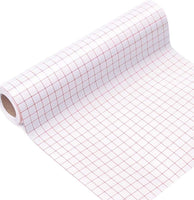 Frisco Craft - Rollo de cinta adhesiva de vinilo transparente de alta calidad, 100.1 x 4.9 ft, con cinta de aplicación de rejilla de alineación compatible con Cricut y Silhouette Cameo, vinilo adhesivo para calcomanías, letreros, ventanas, etiqueta engoma - Arteztik
