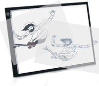 Caja de luz para rastrear A4 Led Artcraft Light Pad Tracer para dibujar artistas bocetos animación 5D DIY Diamond Paintingby PAATWA (A4S) - Arteztik
