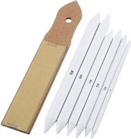 CCINEE 6 pcs tocones y torillions Set Herramientas de dibujo de dibujo con una pieza Papel de lija lápiz puntero - Arteztik
