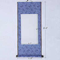 jz014 hmay montaje mini Hanging pared Set de desplazamiento para Kanji en blanco, Sumi y caligrafía china (6pcs/set, 11.8" 27.6") - Arteztik
