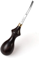 WUTA Beveler Pro - Cortador de bordes de piel (0.024 in, 1 pieza, kit de artesanía en cuero, mango de ébano DC53) - Arteztik
