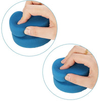 Uspeedy- 6 esponjas de pintura, aplicador de pintura, esponjas redondas para manualidades, acuarela, esponjas para arte artesanal, arcilla, limpieza de cerámica, pared - Arteztik
