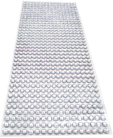 4098 pegatinas de diamantes de imitación, 5 hojas de 3/4/5/0.236 in, autoadhesivas, color negro, para manualidades, cuerpo, maquillaje de uñas, festival, carnaval (color negro mixto) - Arteztik
