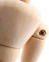 Yosoo Artista macho Modelo de figura de madera con Extremidades Movable para Sketching dibujo ayuda maniquí, 8" - Arteztik
