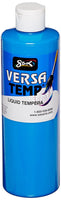 Sax 1440727 Versatemp Paquete de 6 temperas. Botellas de 1 pinta de colores fluorescentes surtidos. - Arteztik
