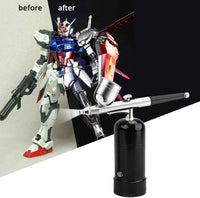 Spedertool - Kit de aerógrafo portátil inalámbrico mini compresor de aire con batería recargable integrada para uso en maquillaje, Graffiti, modelismo, pintura, arte de uñas, decoración de tartas. - Arteztik
