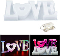 JIUCHANG - Molde de silicona para decoración de mesa, boda, regalo de San Valentín - Arteztik
