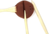 Honbay - Juego de 5 herramientas de madera para modelar arcilla, para cortar, tallar y alisar - Arteztik
