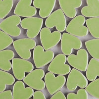 Azulejos de mosaico, 48 piezas de mosaico de vidrio, chips de mosaico, mosaico de vidrio texturizado, para decoración, manualidades, proyectos de arte, amor corazón 0.9 x 0.9 in - negro - Arteztik
