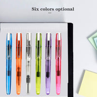 GC Quill MU-07 - Juego de caligrafía (incluye 6 plumas caligráficas con diferentes puntas y 20 cartuchos de tinta) - Arteztik
