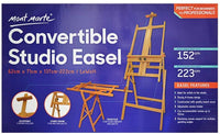 Mont Marte grande H-Frame ajustable multiuso Studio Artista Piso caballete - Arteztik

