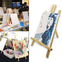 MoHoLi - Caballete de madera para mesa de 14 pulgadas para pintura, un marco de mini soporte de lona resistente para proyectos de pintura, regalo de fiesta, caballetes de arte a granel para niños y adultos 2 caballetes - Arteztik
