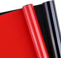 Ruisita - Rollo de vinilo de transferencia de calor de 2 rollos de papel de transferencia de calor suave HTV para ropa de bricolaje, camisetas, cuero, telas, artes y manualidades - Arteztik
