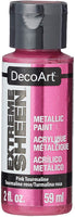 DecoArt - Pintura de turmalina de color rosa (2 unidades), Rosado, 1 - Arteztik

