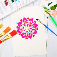 Mandala Dotting Tools, Polarhawk 35 piezas de herramientas de punteo, plantillas de pintura, kits de herramientas de pintura, pinceles, bandeja de pintura para principiantes, pintura, mandalas, rocas - Arteztik
