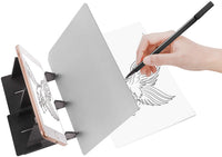 Caja de luz LED A4 para rastrear la placa USB de alimentación regulable brillo portátil LED artcraft rastreo ultra delgada almohadilla de luz de mesa para artistas dibujando bocetos cómics Stencilling Tatoo, 1# - Arteztik
