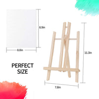 Juego completo de pintura acrílica de 47 piezas para niños de changhao, juego de pintura para principiantes con caja exquisita para dibujar creativamente, pintura de lienzo artístico - Arteztik
