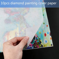 PP OPOUNT 82 piezas 5D herramientas de pintura de diamante y accesorios Kits incluyendo caja de bordado de diamante, rodillo, papel de cubierta y otras herramientas para adultos y niños - Arteztik
