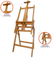 Mont Marte grande H-Frame ajustable multiuso Studio Artista Piso caballete - Arteztik
