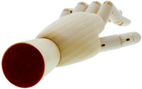 US Art Supply artista maniquí de madera articulado Manikin (7" Izquierda Mano de dibujo) - Arteztik
