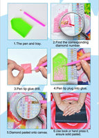 Kit de pintura de diamante 5D hecho a mano para adultos, taladros redondos completos, para hacer mosaicos, punto de cruz, manualidades, decoración del hogar (15,75 x 19,69 pulgadas) - Arteztik
