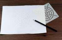 COCODE 20pcs Mandala Herramientas de Dotación para Roca Pintura - 1 x Mandala Dot Pintura Stencil, 5 x Mandala Pintura Cepillo, 1 x Bandeja de Pintura, 8 x Varillas Acrílicas, 5 x Mandala Dotación Doble Cara Herramientas - Arteztik
